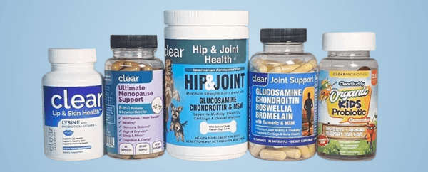 Clear Wellness 360 products