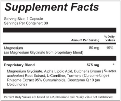 Harmo Brain Supplement Facts