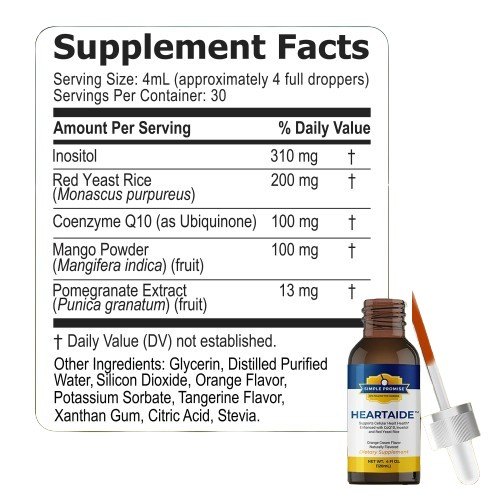 HeartAide supplement fact
