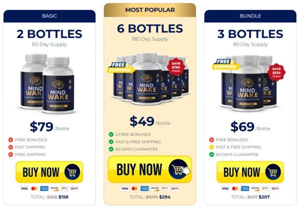 MindWake price