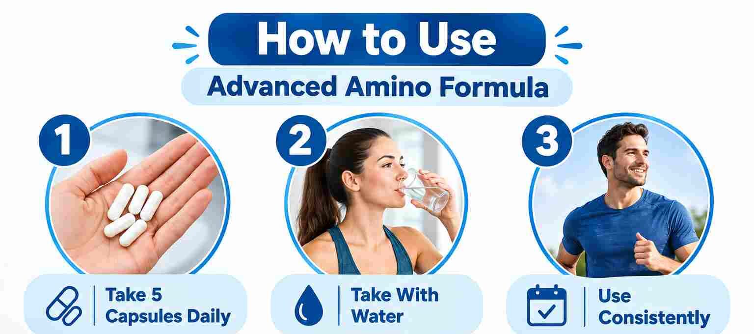 Advanced Amino Formula how to use