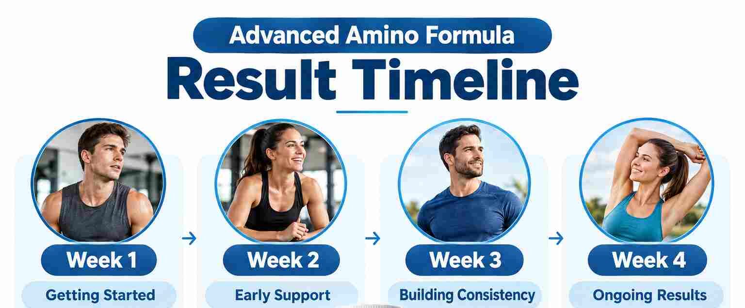 Advanced Amino Formula timeline